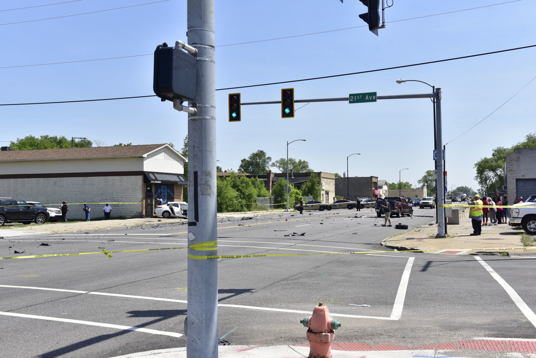 Police investigate shootout involving ATF agent, three-car crash in Gary's Midtown section